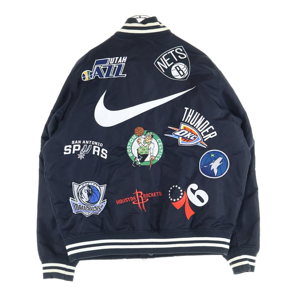 SUPREME(シュプリーム) 18SS ×NIKE NBA Teams Warm-Up Jacket ウォームアップ ジップジャケット ブラック