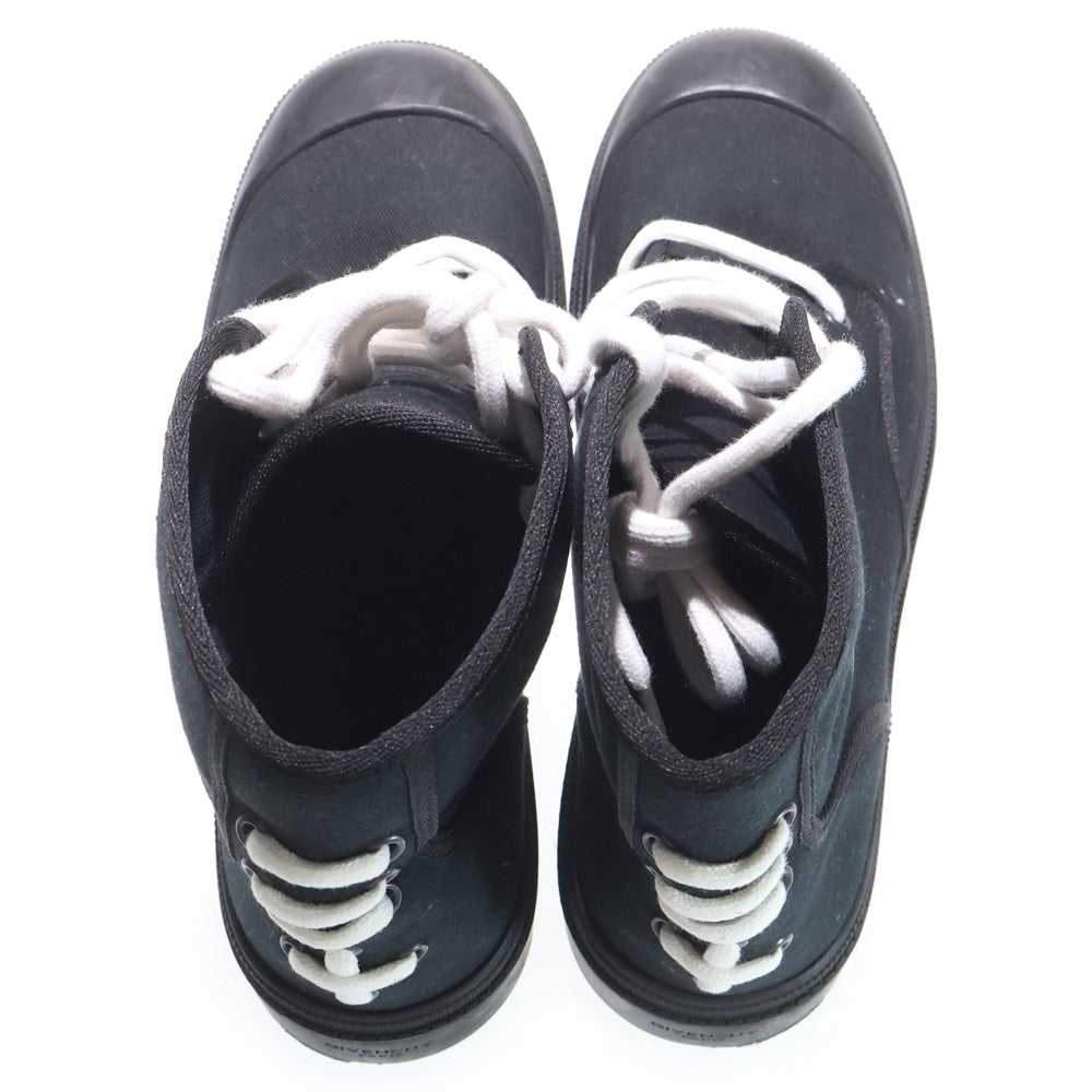 GIVENCHY(ジバンシィ) スタープリント キャンバスブーツ ブラック