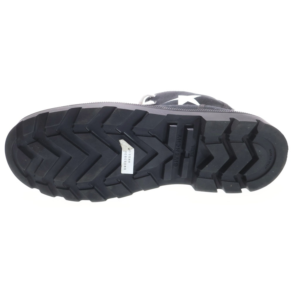 GIVENCHY(ジバンシィ) スタープリント キャンバスブーツ ブラック