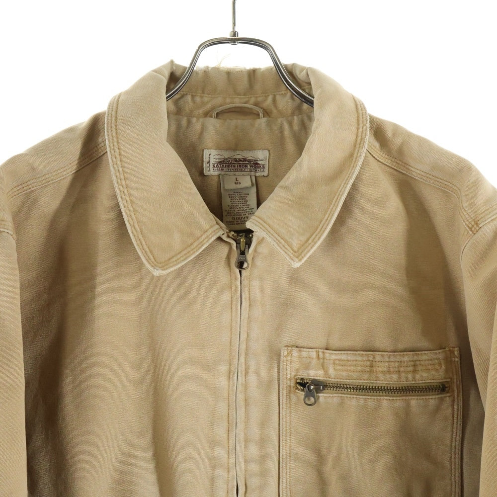 L.L.Bean(エルエルビーン) KATAHDIN IRON WORKS ワークジャケット ベージュ
