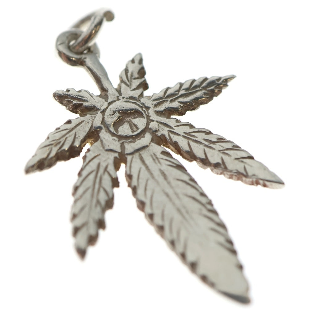 goro's(ゴローズ) K18付きグラス大 ペンダントトップ シルバー/ゴールド