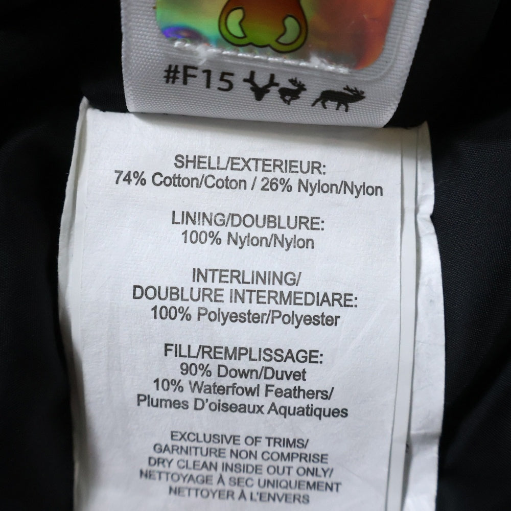 MOOSE KNUCKLES(ムースナックルズ) STIRLING PARKA スターリングパーカー フード付きダウンジャケット ネイビー MK2001MP