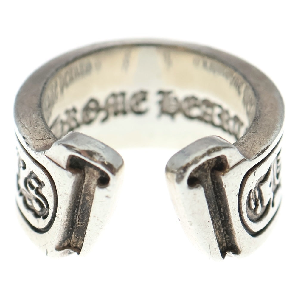 CHROME HEARTS(クロムハーツ) LG SCROLL LABEL ラージスクロールラベル リング シルバーBCA383
