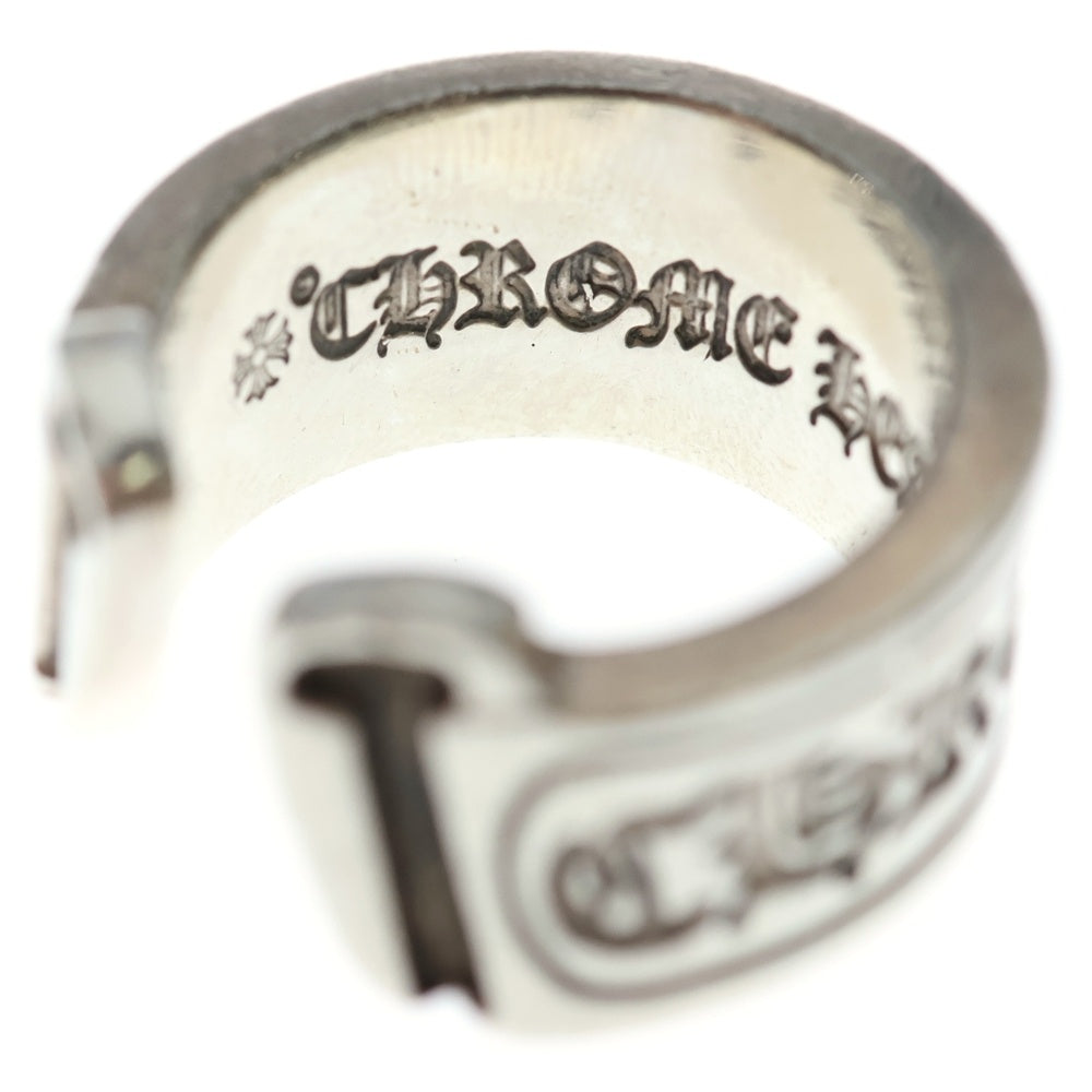 CHROME HEARTS(クロムハーツ) LG SCROLL LABEL ラージスクロールラベル リング シルバーBCA383
