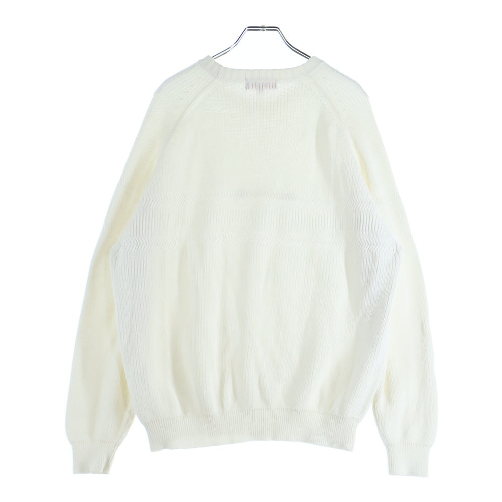 SUPREME(シュプリーム) 18SS Chest Stripe Raglan Sweater チェストストライプ ラグランセーター ニット ホワイト