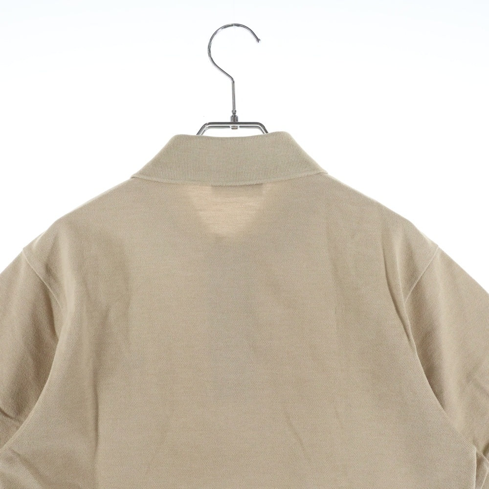 LACOSTE(ラコステ) ロゴ刺繍 半袖ポロシャツ ベージュ PH404P