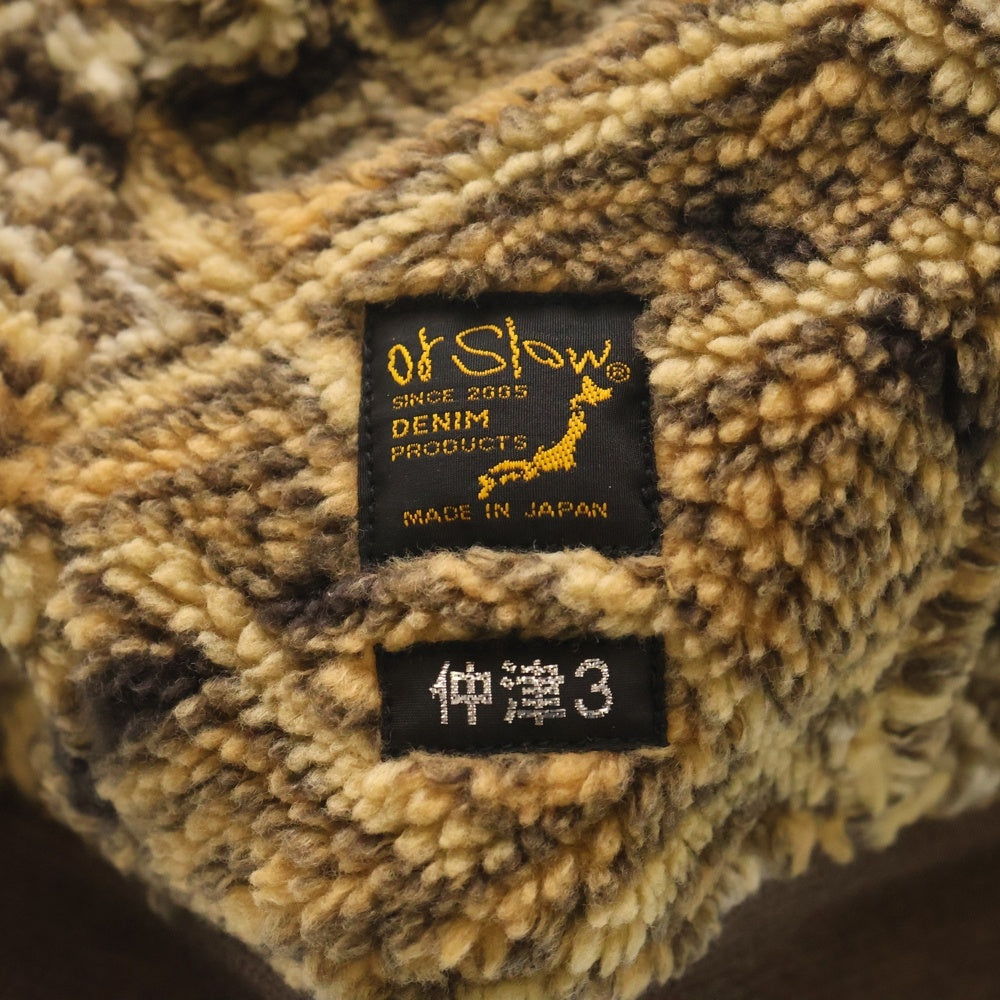 NO BRAND(ノーブランド) OR SLOW オアスロー ボア ニットキャップ ベージュ 83-034-AR-IMZ