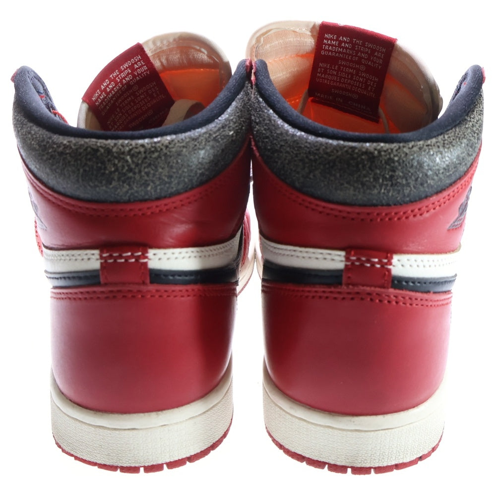 NIKE(ナイキ) AIR JORDAN 1 HIGH OG CHICAGO LOST & FOUND DZ5485-612 エアジョーダン1 ハイカットスニーカー US8/26.0cm