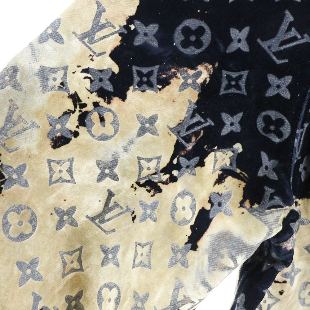 LOUIS VUITTON(ルイヴィトン) 24SS モノグラム ブリーチ デニムジャケット RM241M FRV HQA02W ネイビー