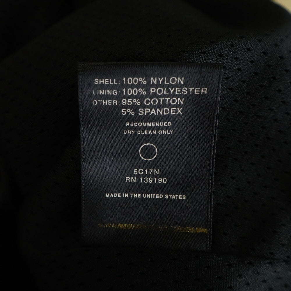 FEAR OF GOD(フィアオブゴッド) FIFTH COLLECTION フィフスコレクション サテンベースボールジャケット ロゴパッチ ブラック 5C17N