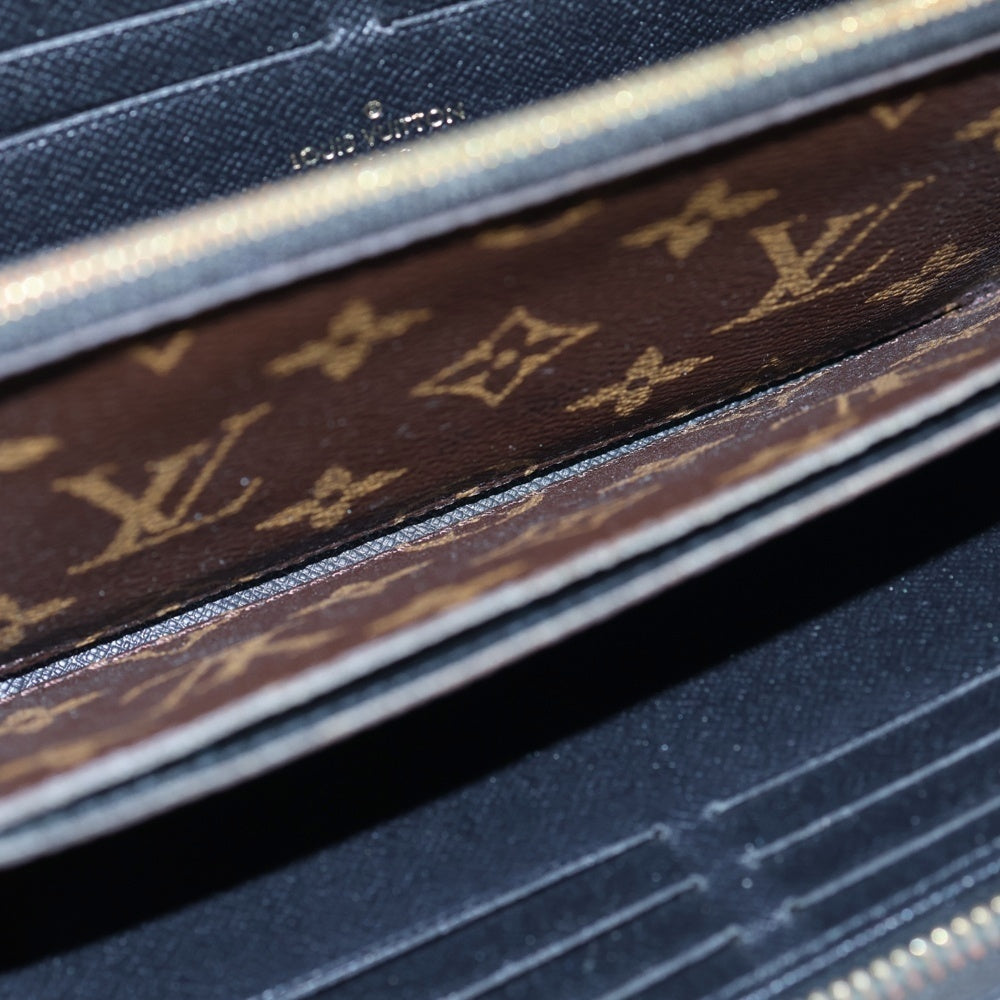 LOUIS VUITTON(ルイヴィトン) モノグラム レティーロ ラウンドファスナー ロングウォレット 長財布 ゴールド金具 ブラウン M61855 レディース