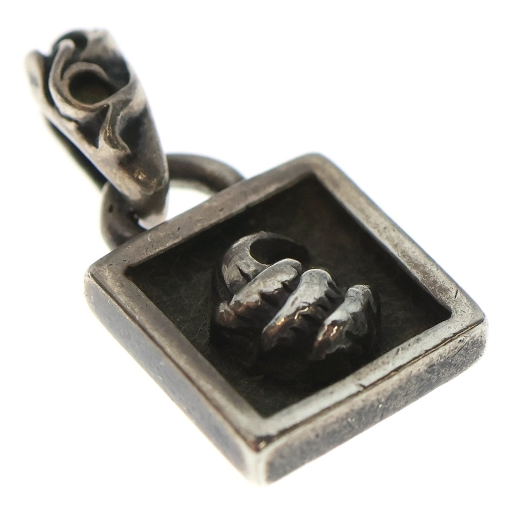 CHROME HEARTS(クロムハーツ) FRAMED CROW フレームドクロウ チャーム ペンダントトップ シルバー BCA272