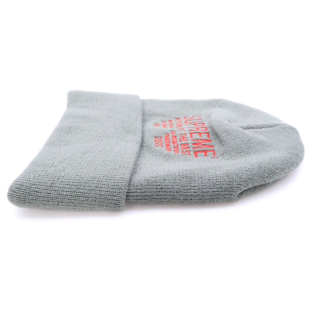 SUPREME(シュプリーム) 22AW Nothing But Beanie ビーニー ニット帽 グレー