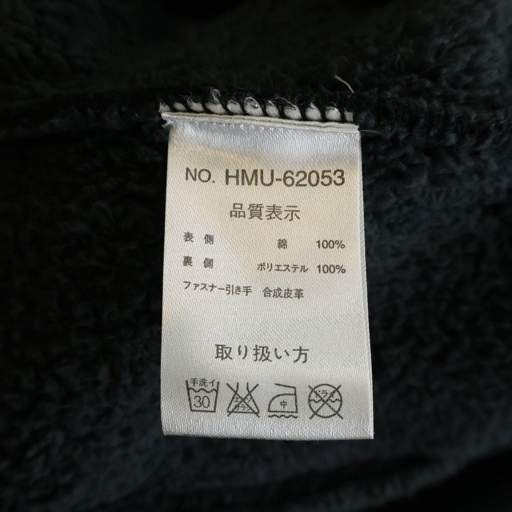 NO BRAND(ノーブランド) PLAY COLLECTION サンフェード ボアジャケット ブラック