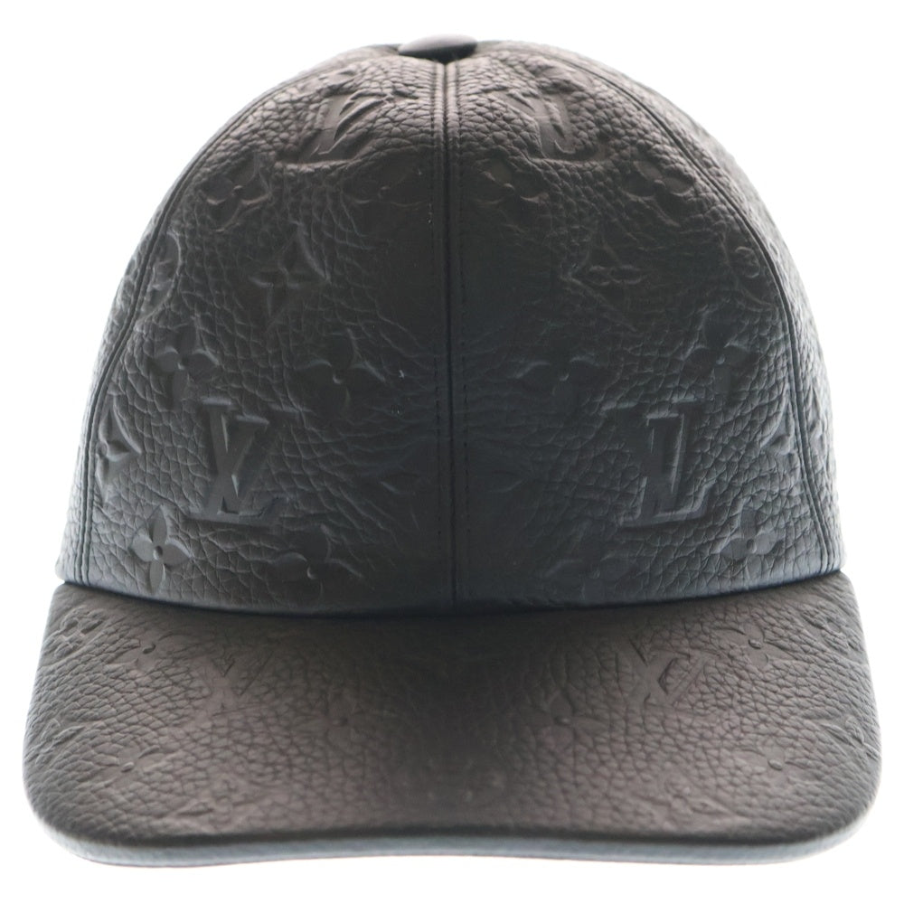 LOUIS VUITTON(ルイヴィトン) アンプラント モノグラムレザー キャップ