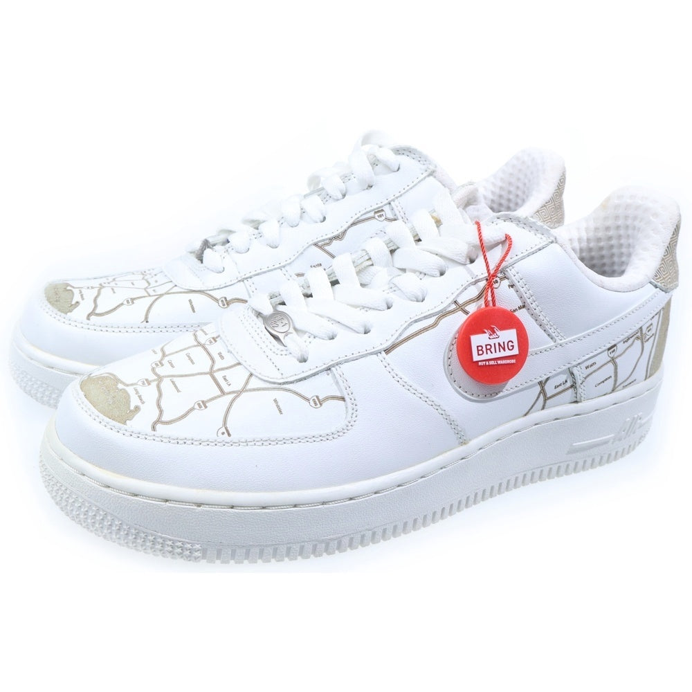 NIKE(ナイキ) 【観賞用】AIR FORCE 1 LA MAP 309096-114 エアフォース1 ローカットスニーカー シューズ ホワイト US8.5/26.5m