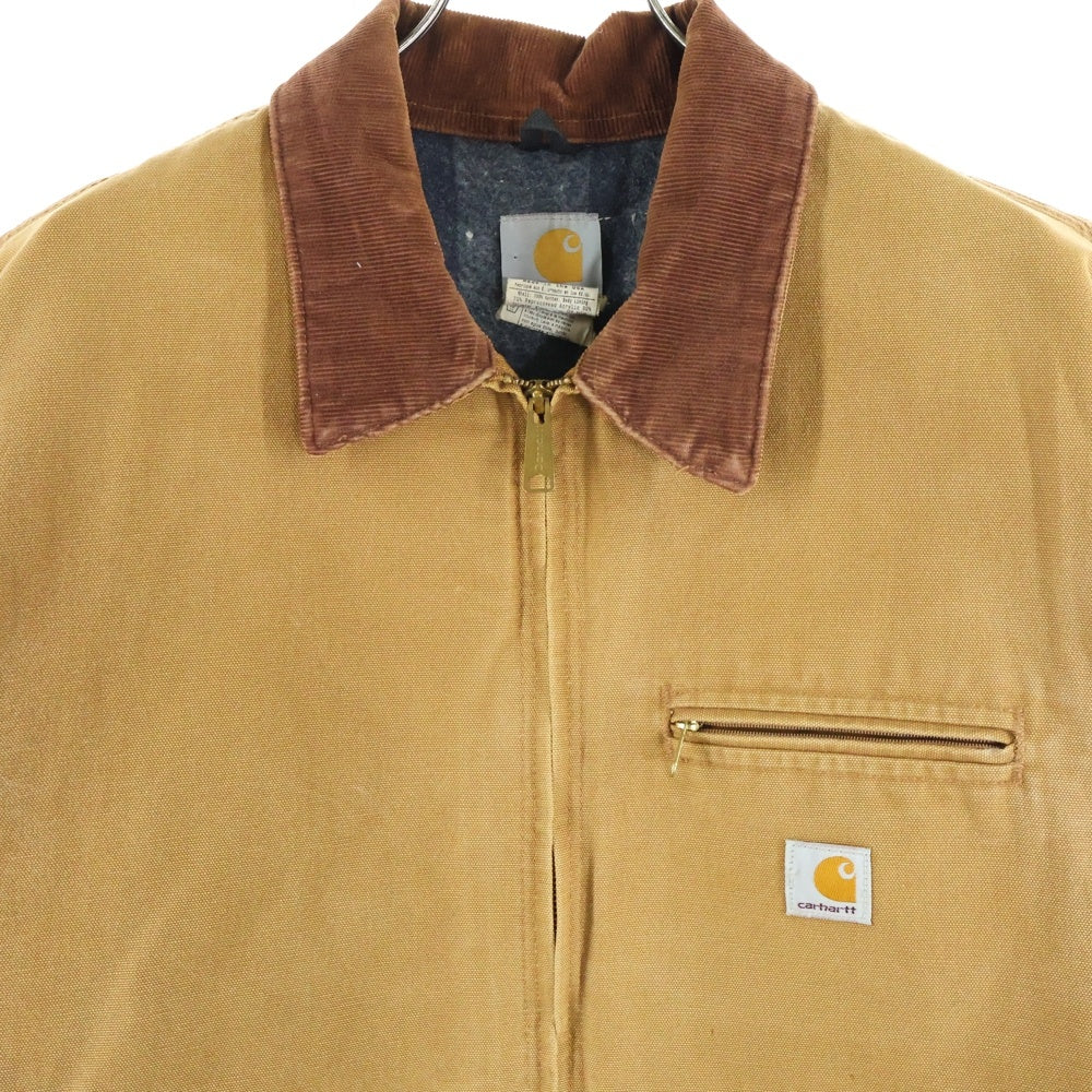 CARHARTT(カーハート) 00S DETROIT JACKET 裏地ブランケット ダック地 デトロイトジャケット ブラウン