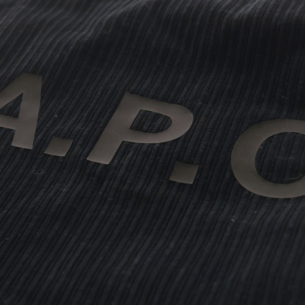A.P.C(アーペーセー) LOU コーデュロイトートバッグ ネイビー