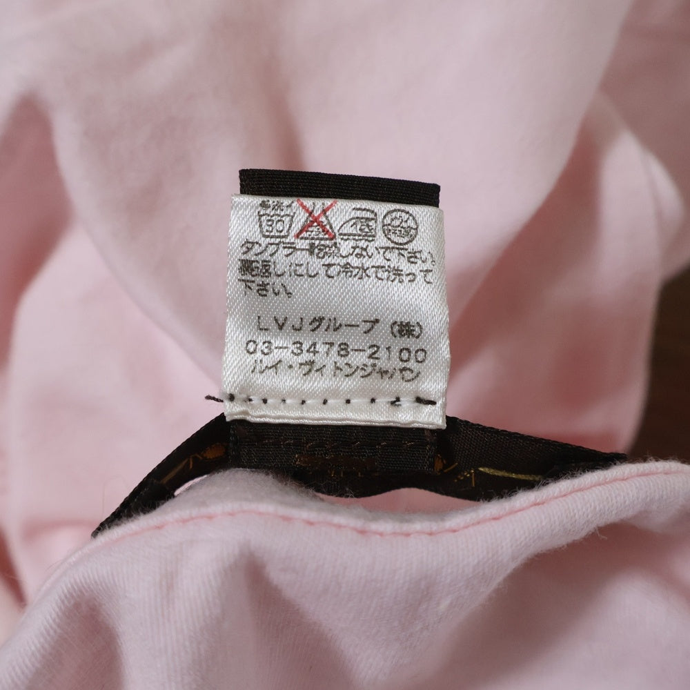 LOUIS VUITTON(ルイヴィトン) チャーム付き ノースリーブ タンクトップ ピンク レディース