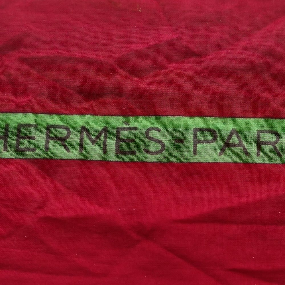 HERMES(エルメス) 蝶 大判 スカーフ ピンク/グリーン レディース