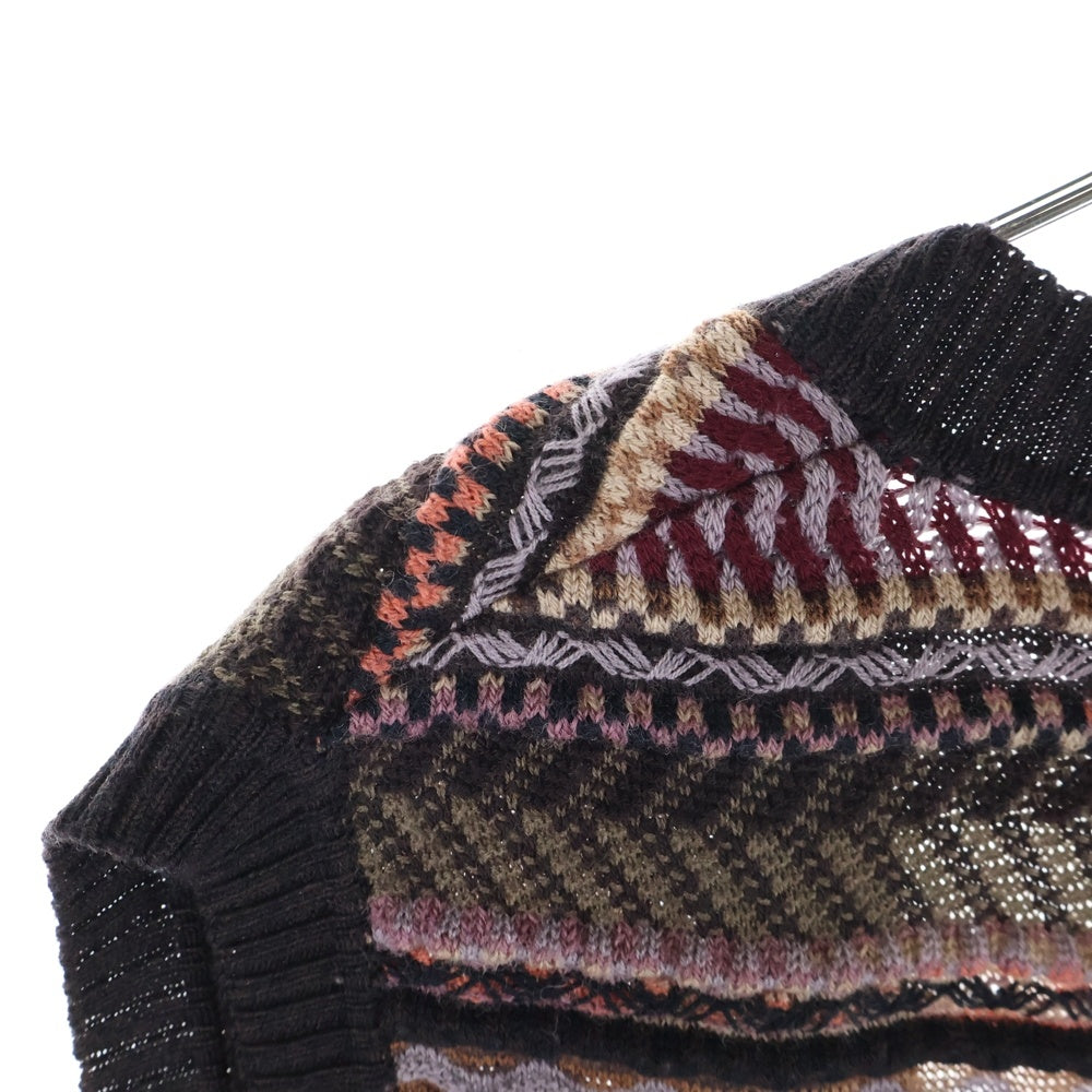 MISSONI(ミッソーニ) ニット 総柄ベスト マルチカラー レディース