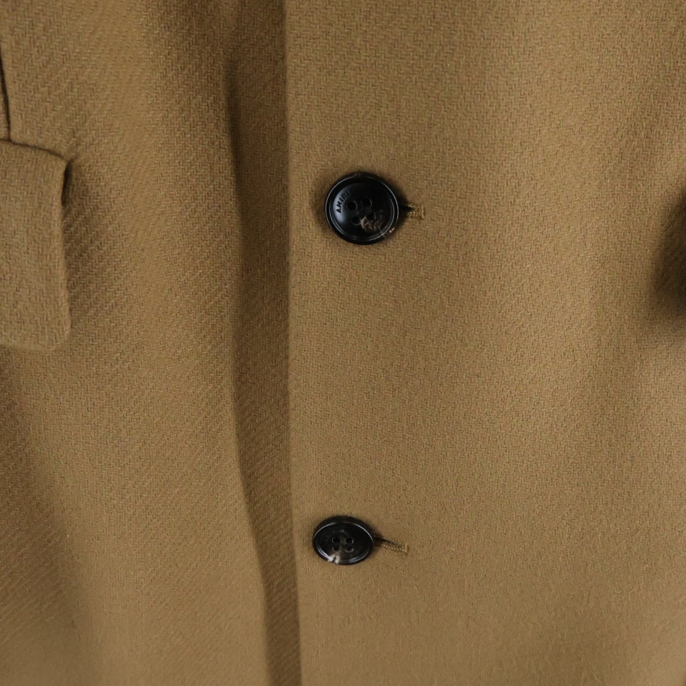 AMIRI(アミリ) サイドベンツ チェスターコート ベージュ