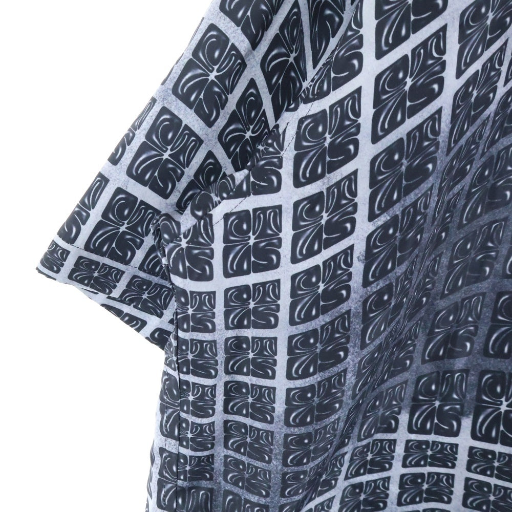 cvtvlist(カタリスト) 総柄 半袖コットンシャツ グレー 2401060201