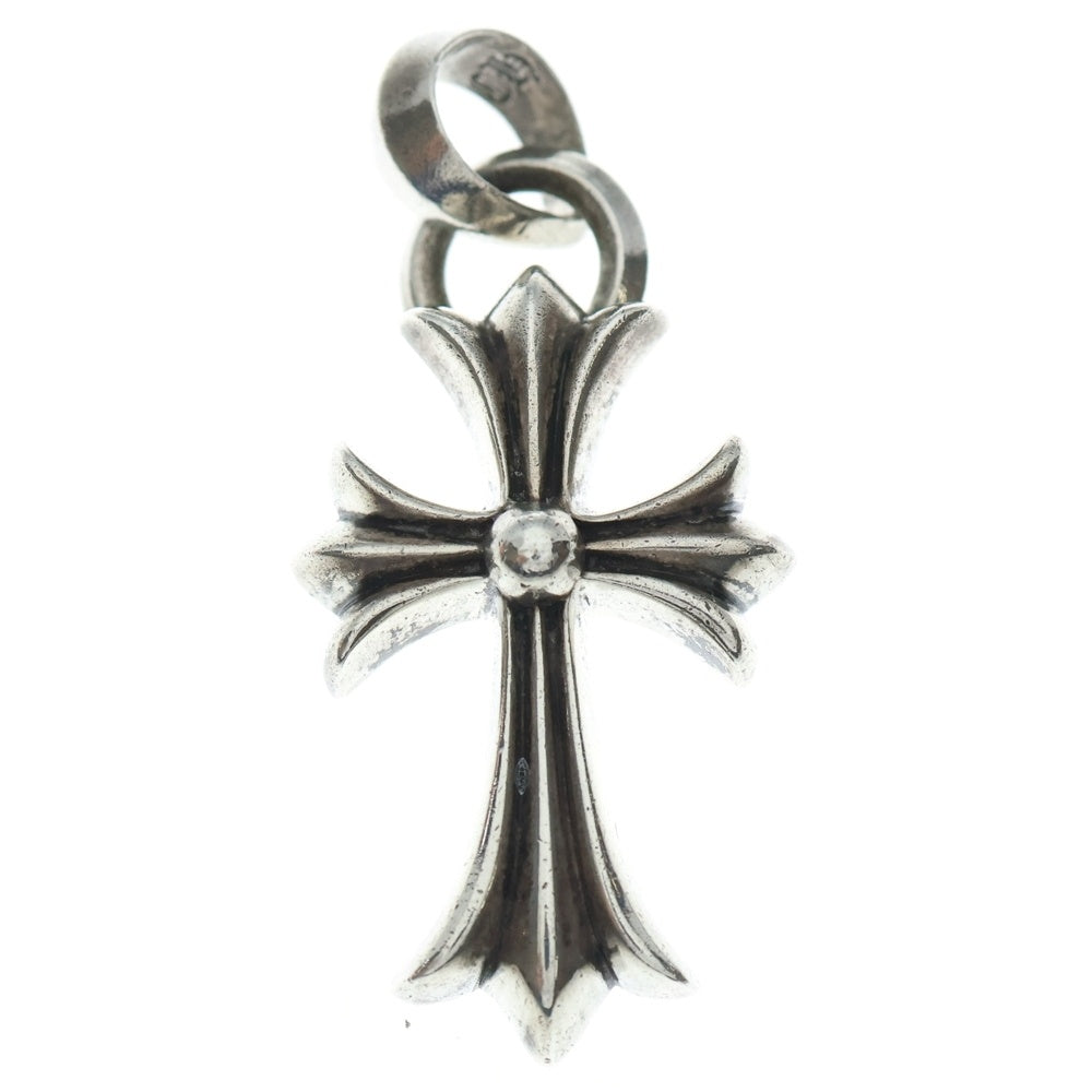 CHROME HEARTS(クロムハーツ) CH CRS SML W/BALE Wベイル スモールCHクロス ペンダントトップ シルバー BCA218