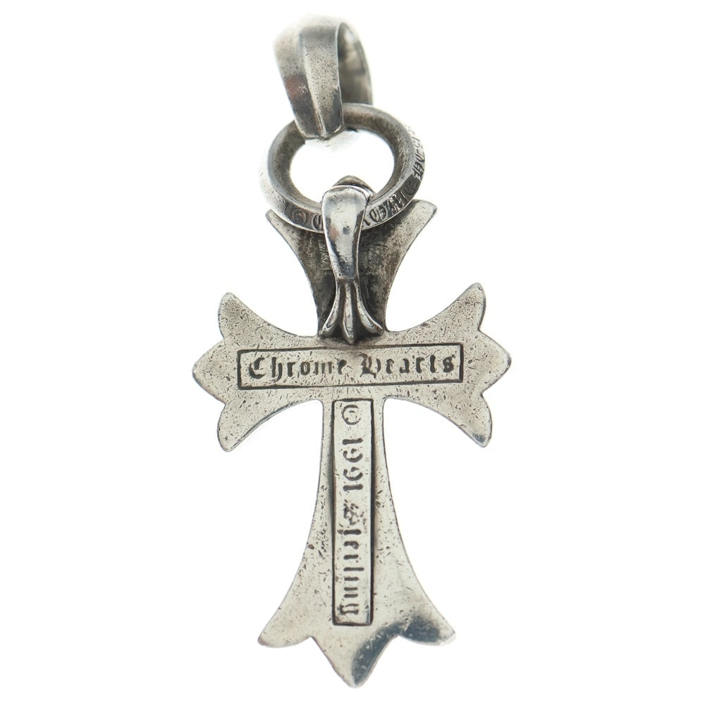 CHROME HEARTS(クロムハーツ) CH CRS SML W/BALE Wベイル スモールCHクロス ペンダントトップ シルバー BCA218