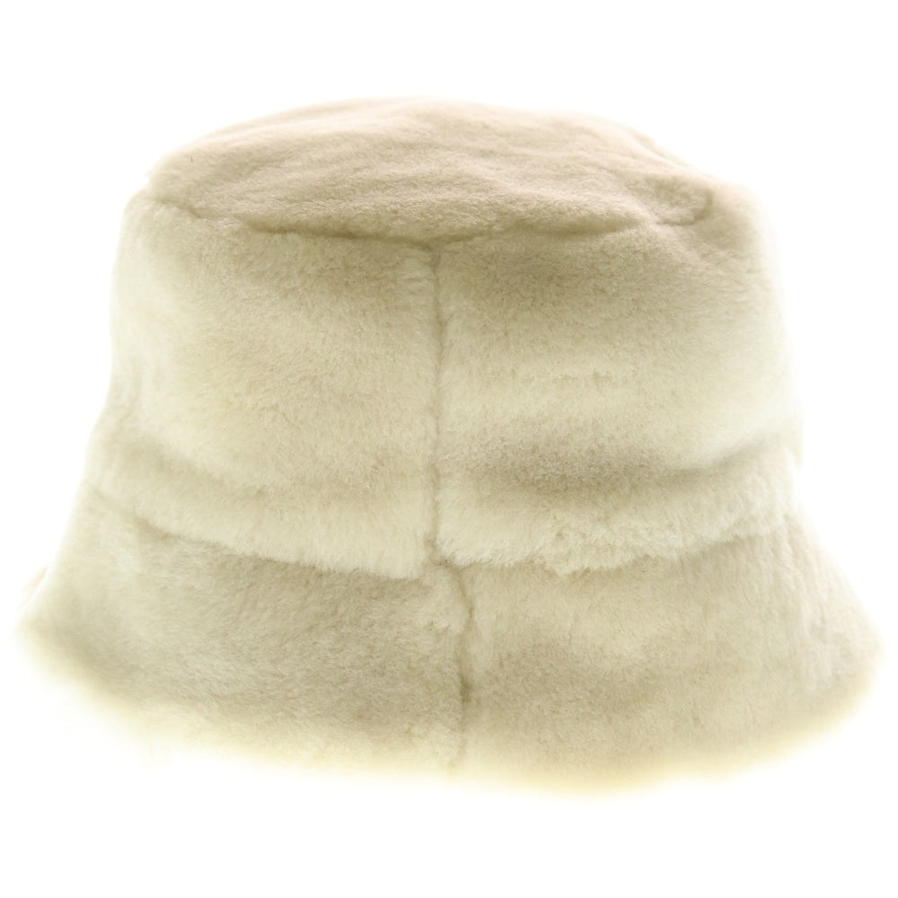 PRADA(プラダ) シアリング バケットハット 1HC137 2EC9 ベージュ レディース