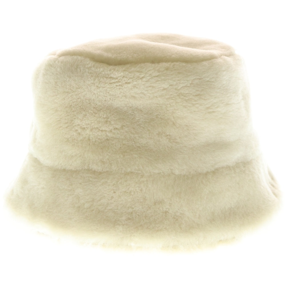 PRADA(プラダ) シアリング バケットハット 1HC137 2EC9 ベージュ レディース