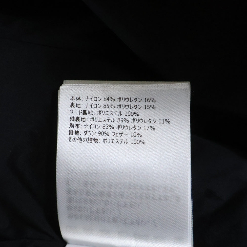 MONCLER GRENOBLE(モンクレールグルノーブル) ISORNO GIUBBOTTO DOWN JACEKT ショート丈 フード付きダウンジャケット ブラック F20981A53040 5399D レディース