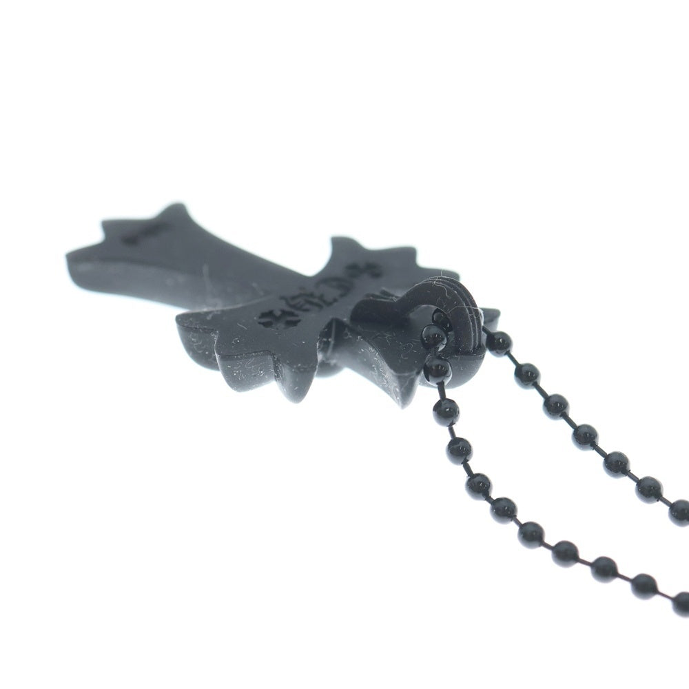 CHROME HEARTS(クロムハーツ) RUBBER CH CRS SML ラバースモールCHクロス シリコンラバーネックレス ブラック