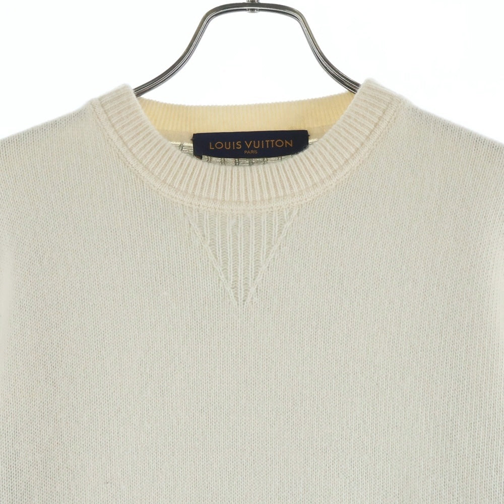 LOUIS VUITTON(ルイヴィトン) 19AW モノグラムニット HGN41W1XW ホワイト