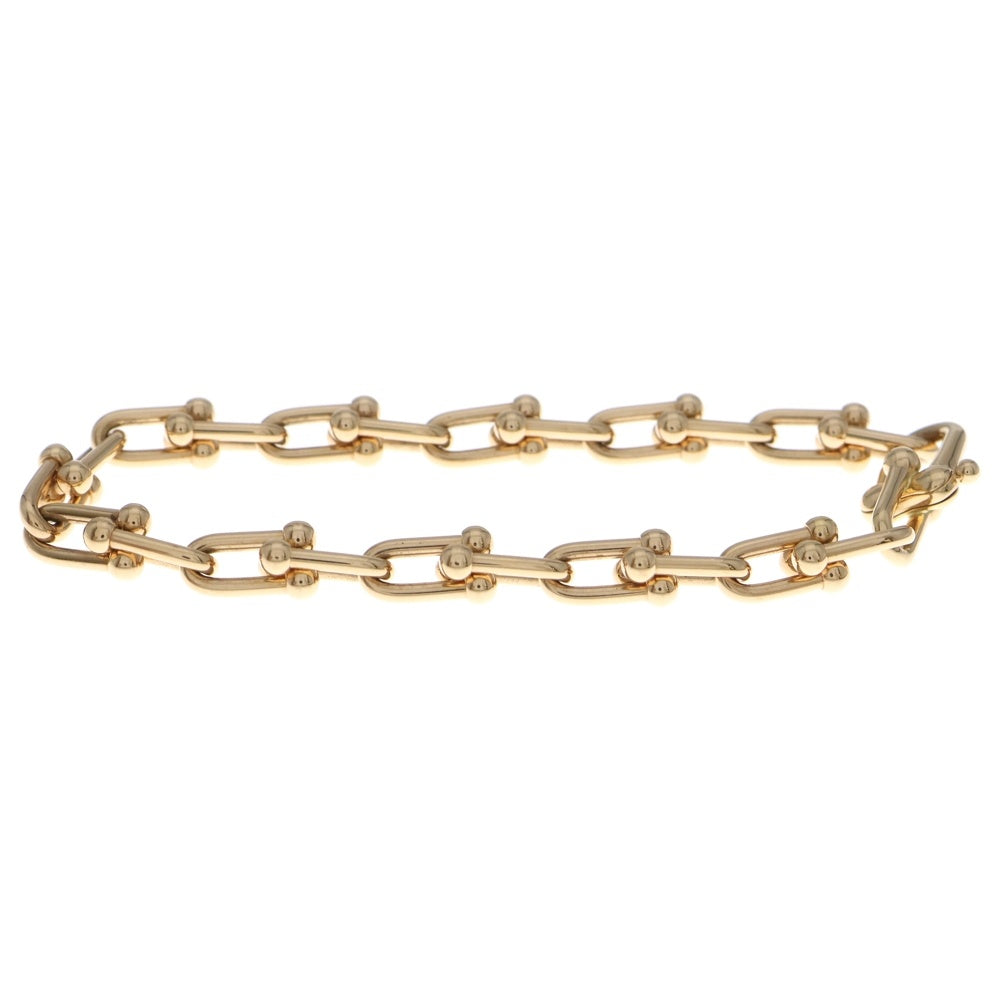 TIFFANY & Co.(ティファニー) ハードウェア スモール リンク ブレスレット ゴールド