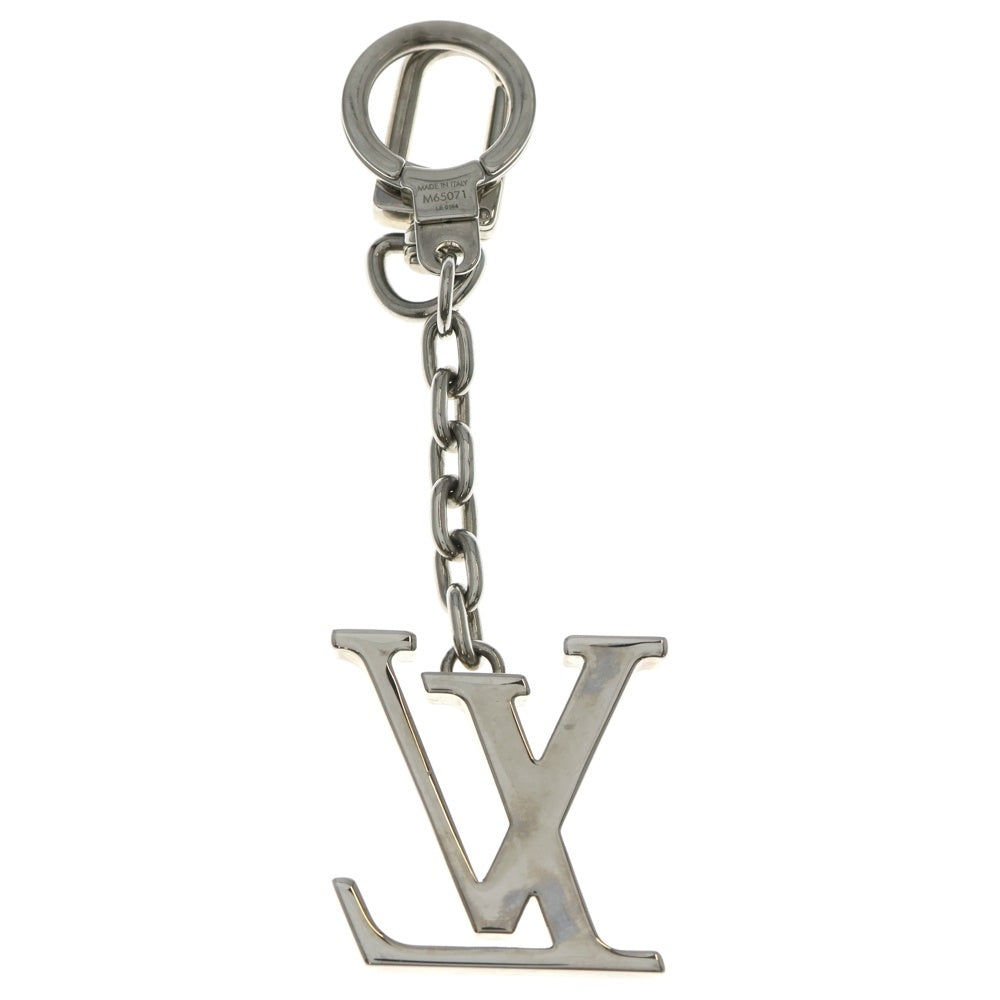 LOUIS VUITTON(ルイヴィトン) ポルトクレ イニシャルLV キーホルダー シルバー M65071 LE0137 レディース