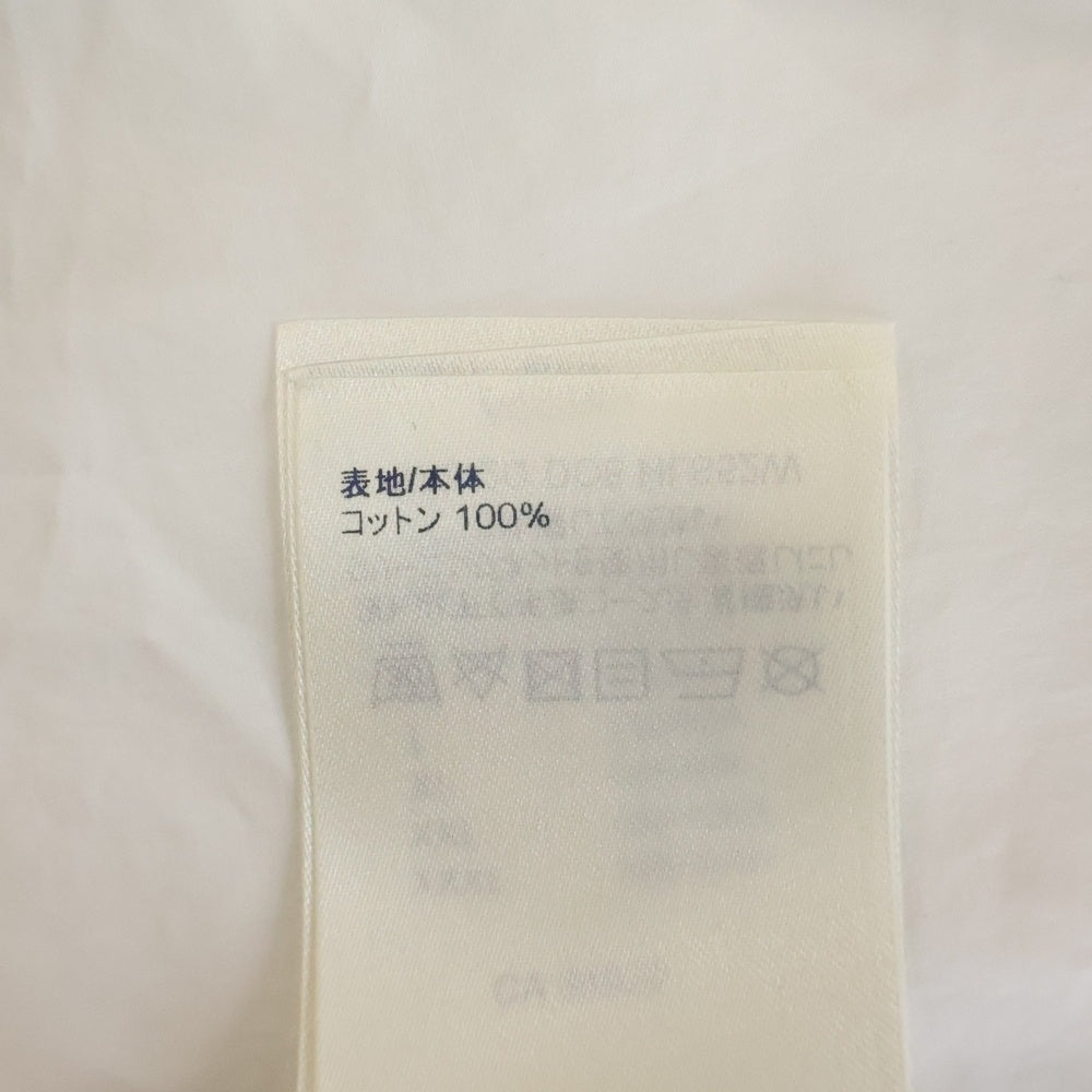 LOUIS VUITTON(ルイヴィトン) ロゴ刺繍 半袖シャツ ホワイト RM212Q