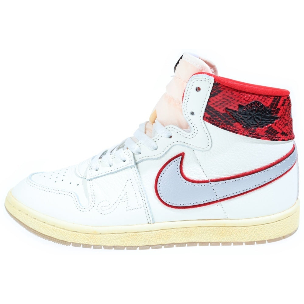 NIKE(ナイキ) ×AWAKE NY JORDAN AIR SHIP PE SP アウェイク ニューヨーク ジョーダン エアシップ ハイカットスニーカー シューズ ホワイト/レッド US9.5/27.5cm FN8675-100
