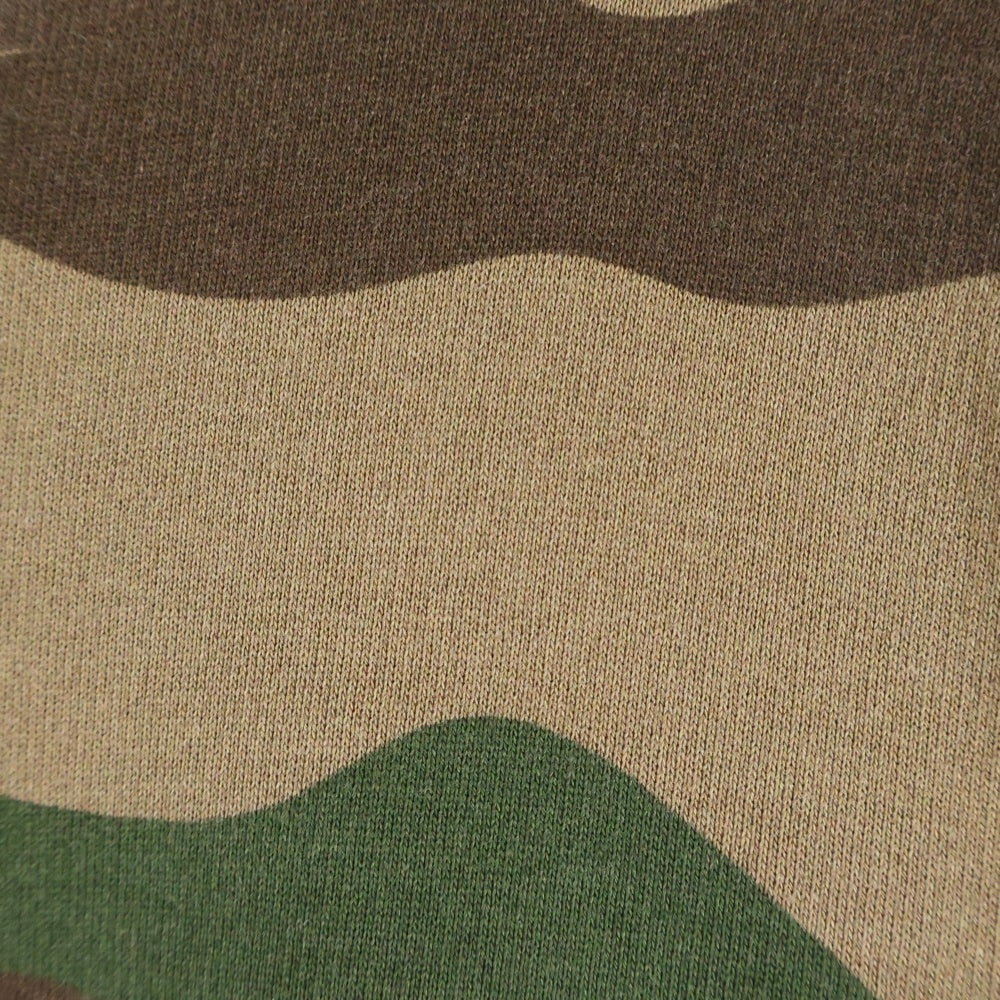 OFF-WHITE(オフホワイト) 18AW バックロゴ パッチパーク クルーネックスウェット ブラウン OMBA030F18192042