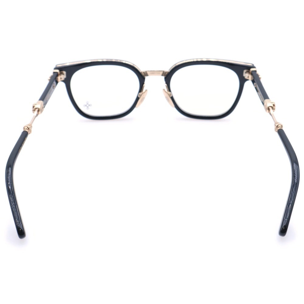 CHROME HEARTS(クロムハーツ) DUCK BUTTER ダガーウェリントン サングラス アイウェア ブラック/ゴールド