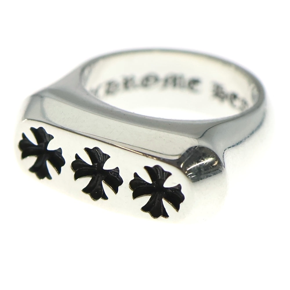 CHROME HEARTS(クロムハーツ) LIL PJ 3CH PLUS リル PJ 3CHプラスシルバーリング シルバー