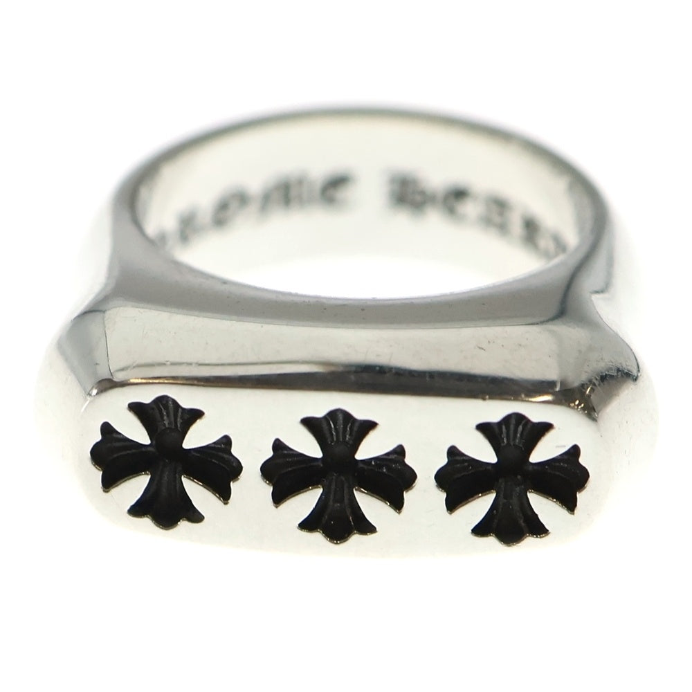 CHROME HEARTS(クロムハーツ) LIL PJ 3CH PLUS リル PJ 3CHプラスシルバーリング シルバー