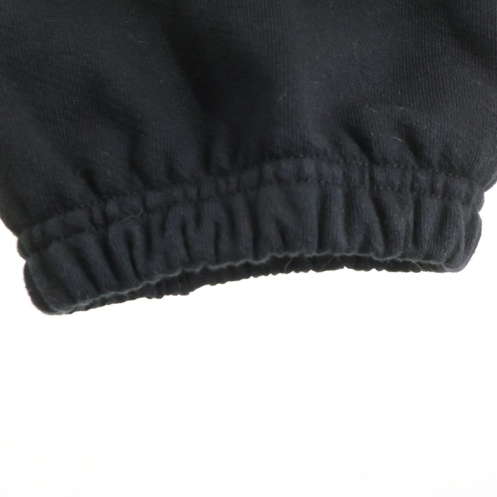 CHROME HEARTS(クロムハーツ) SWTSHRT PANTS フロントスクロールラベル サイドロゴ プリント スウェットパンツ ブラック/ブルー