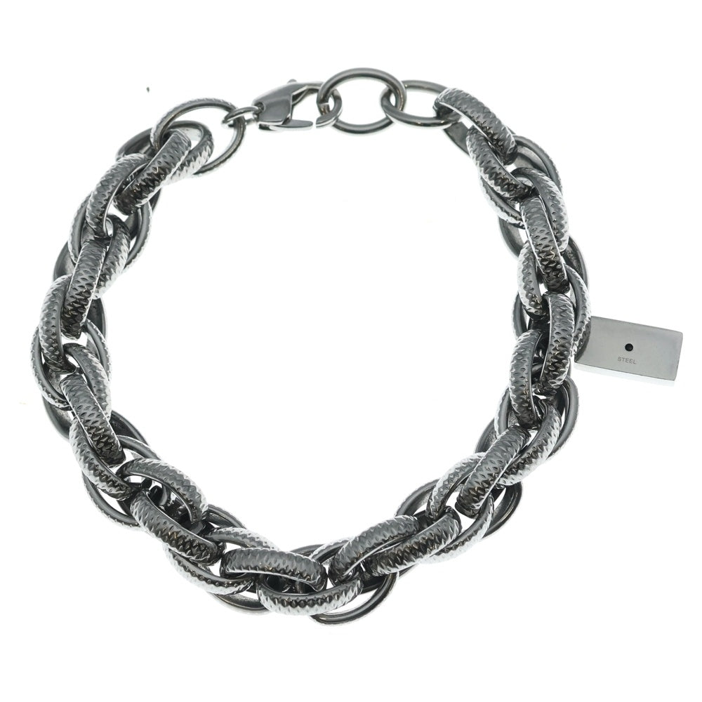 DIESEL(ディーゼル) チェーンブレスレット シルバー DX1514040 レディース
