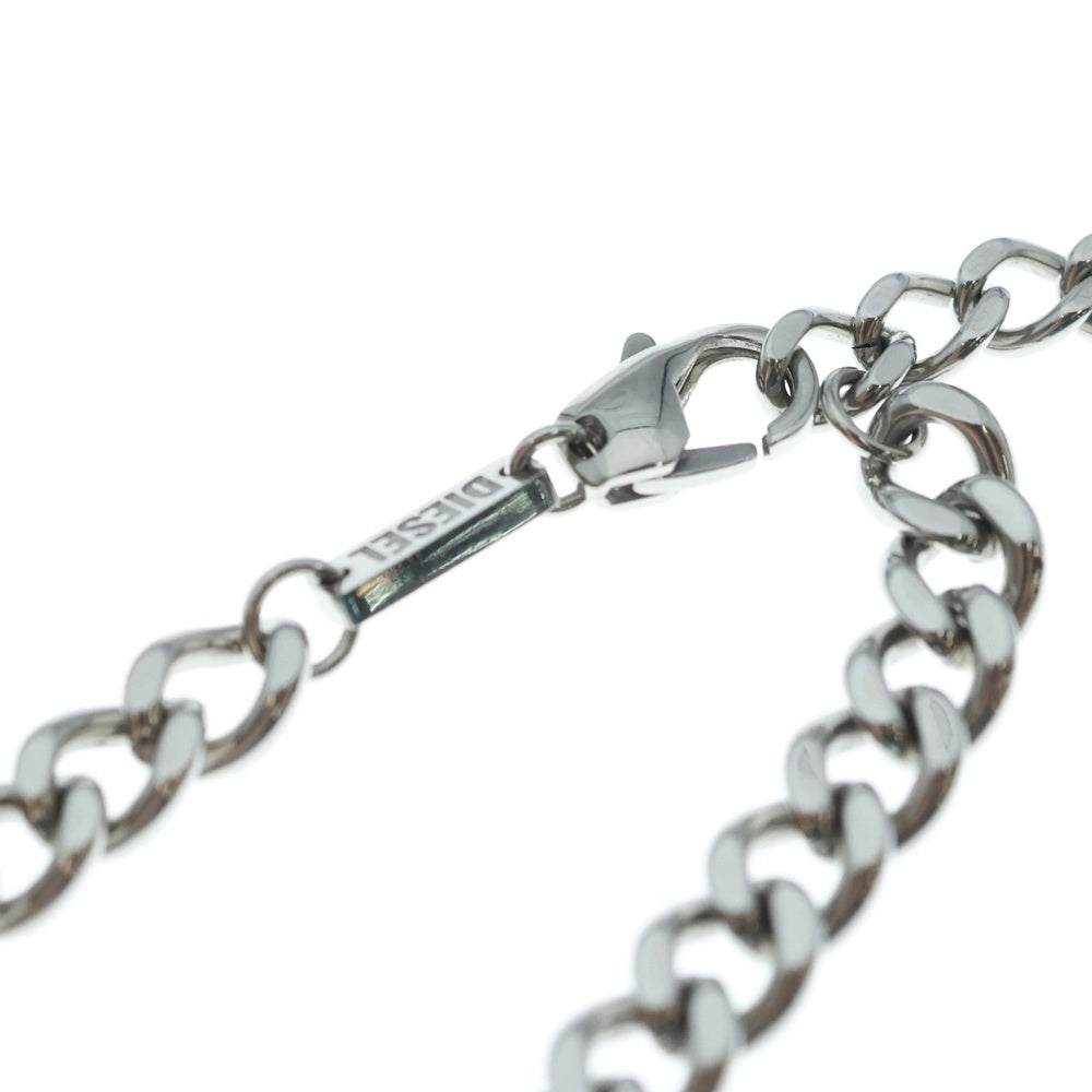 DIESEL(ディーゼル) チェーンネックレス シルバー DX1446040