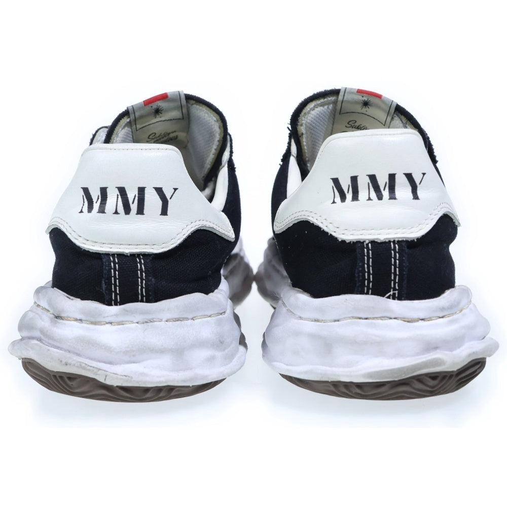 MAISON MIHARAYASUHIRO(メゾンミハラヤスヒロ) BLAKEY OG Sole Canvas Low-top Sneaker キャンバス ローカットスニーカー ブラック A08FW735