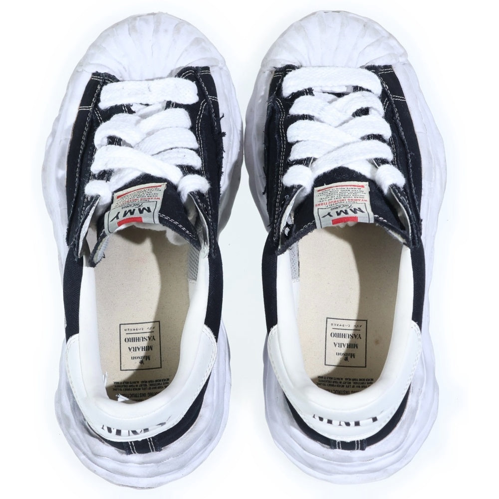 MAISON MIHARAYASUHIRO(メゾンミハラヤスヒロ) BLAKEY OG Sole Canvas Low-top Sneaker キャンバス ローカットスニーカー ブラック A08FW735