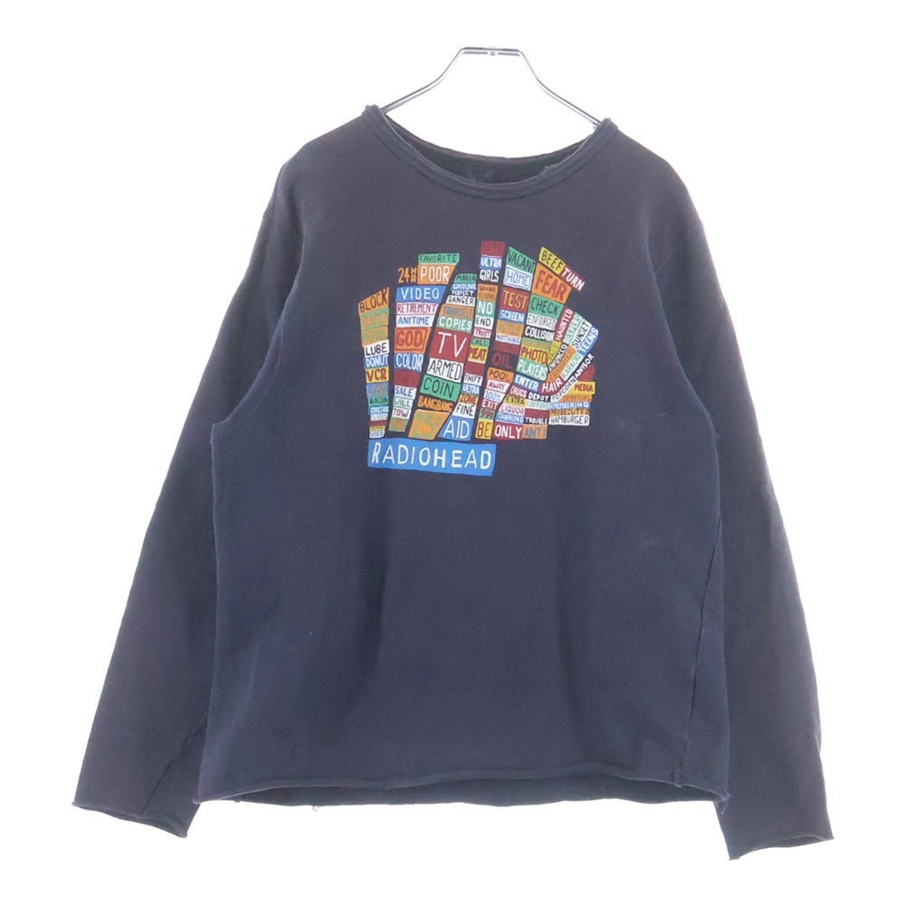 VINTAGE(ヴィンテージ) 00s RADIOHEAD Hail To The Thief レディオヘッド スウェットトレーナー ブラック