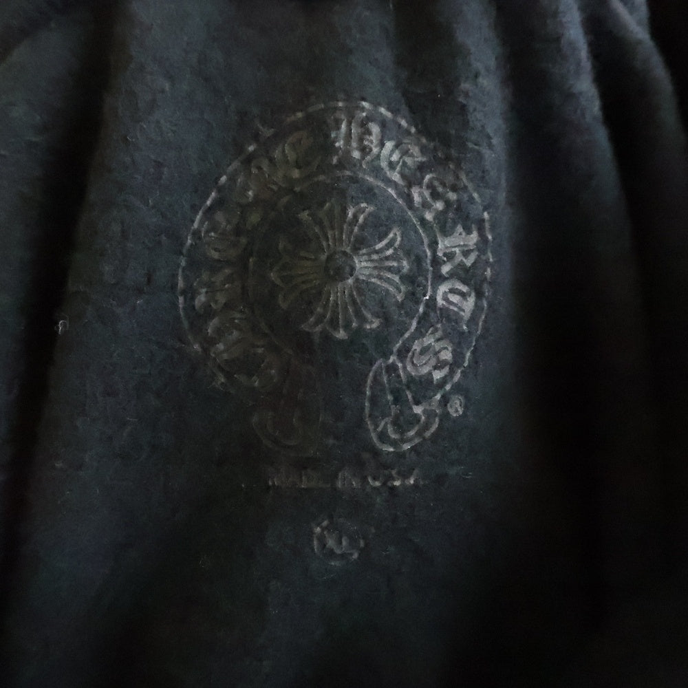 CHROME HEARTS(クロムハーツ) SWTSHRT PLVR アームロゴプリントプルオーバーパーカー ブラック