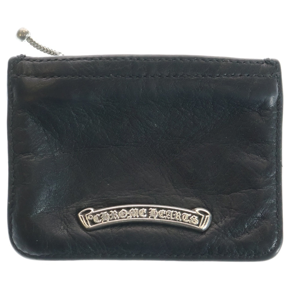 CHROME HEARTS(クロムハーツ) ZPR CHNG 3×4 チェンジパース ジッパーチェンジパース コインケース ブラック/シルバー